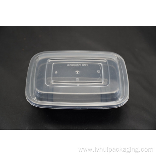 12oz Disposable Plastic Rectangular Containers